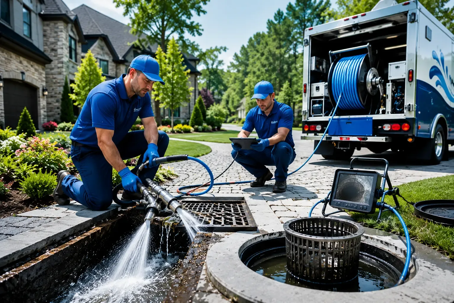 Local outdoor drain cleaning professionals in Newry, ME